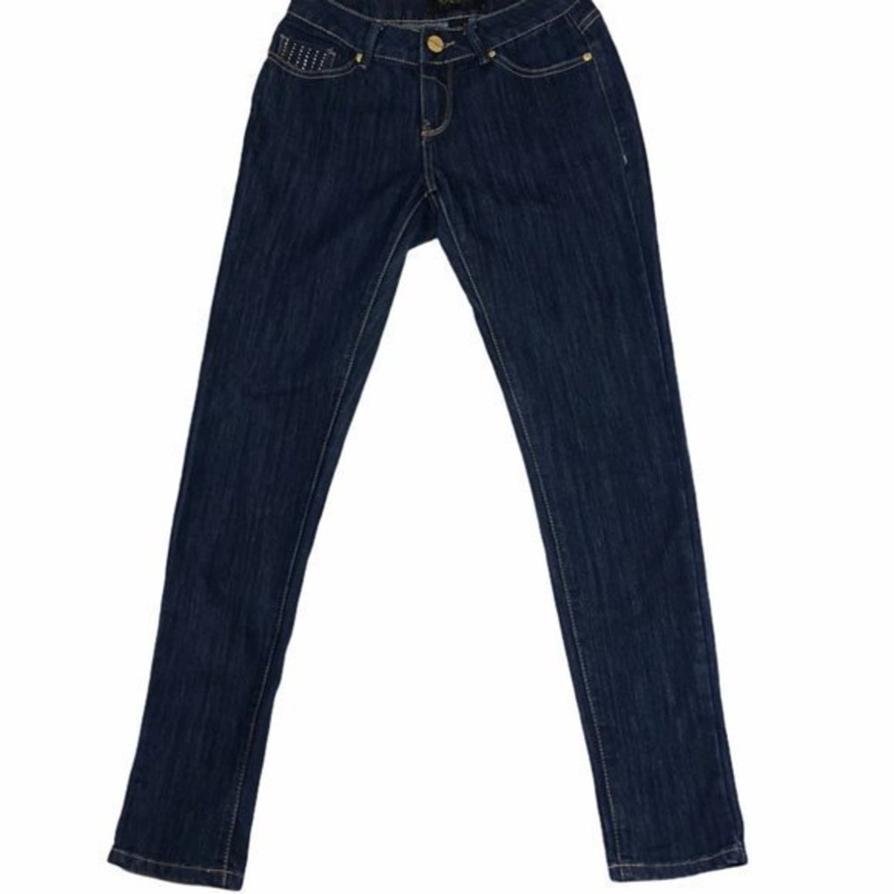 Rocawear Womens/Juniors Denim Jeans Rhinestones